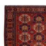 Kelim Teppich - Oriental - Soumak - 348 x 272 cm - dunkelrot