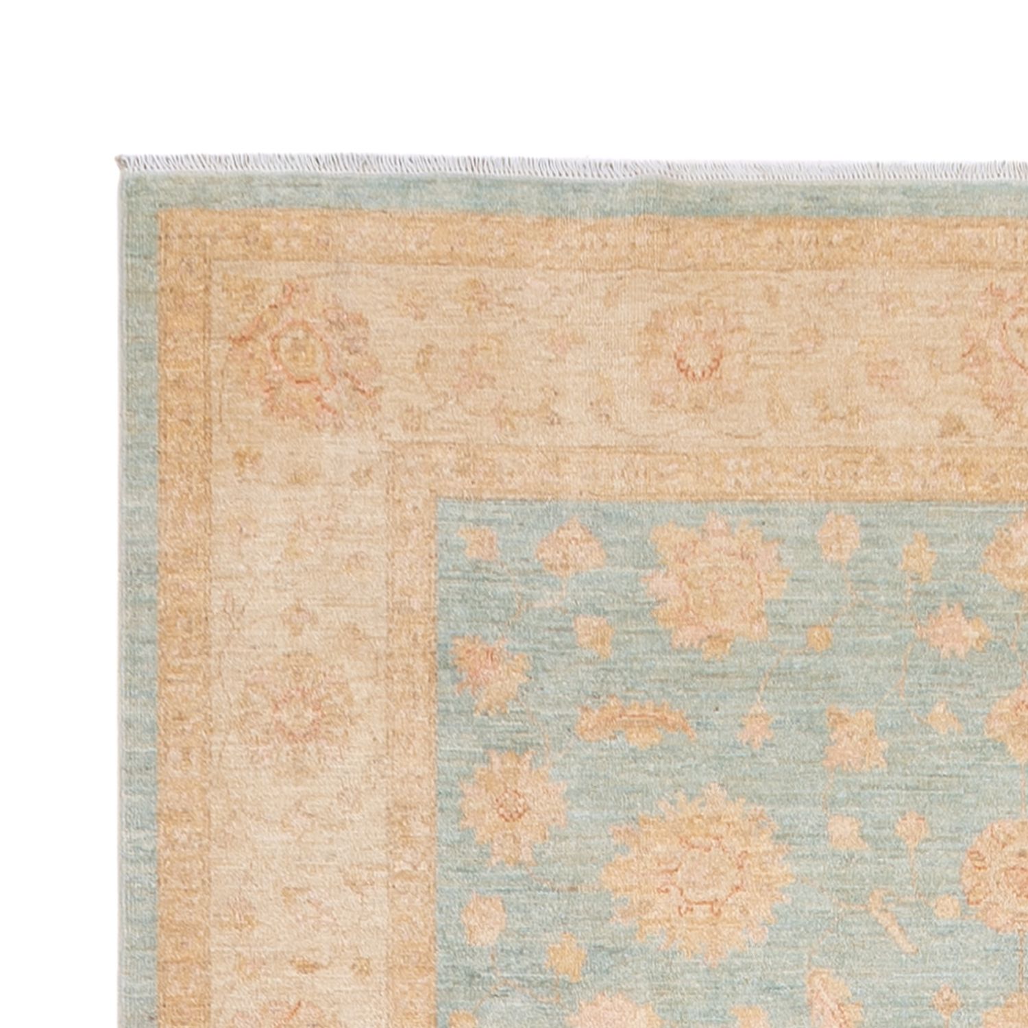 Ziegler Rug - 418 x 199 cm - light blue