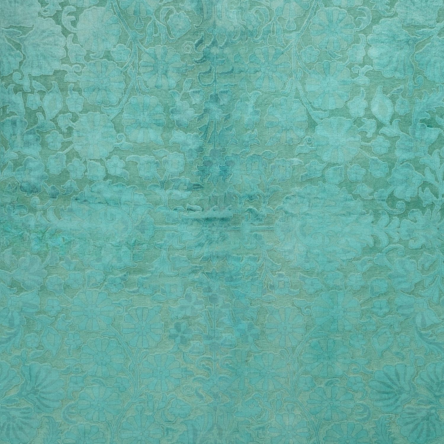 Alfombra de diseño - Vintage/revestido - 428 x 311 cm - verde