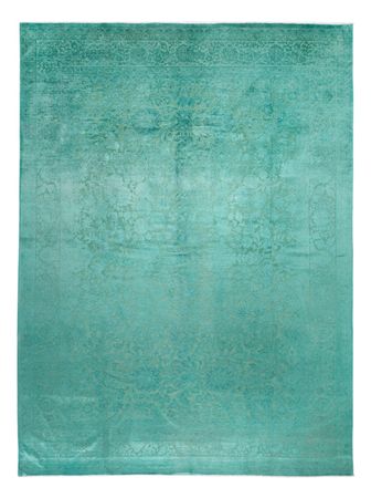 Designer Teppich - Vintage / Colored - 428 x 311 cm - grün