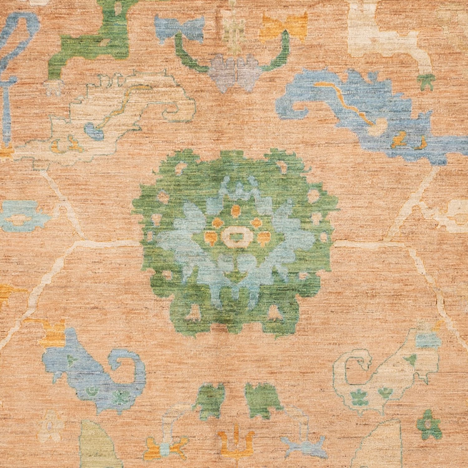 Ziegler Rug - Usak - 402 x 297 cm - orange