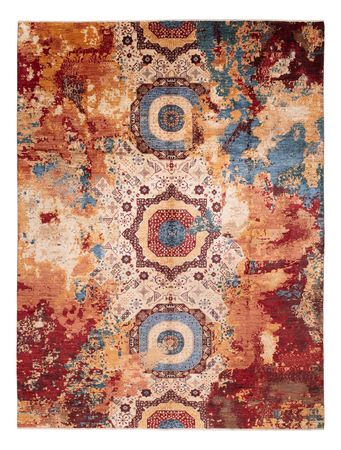 Designer Teppich - 396 x 301 cm - mehrfarbig