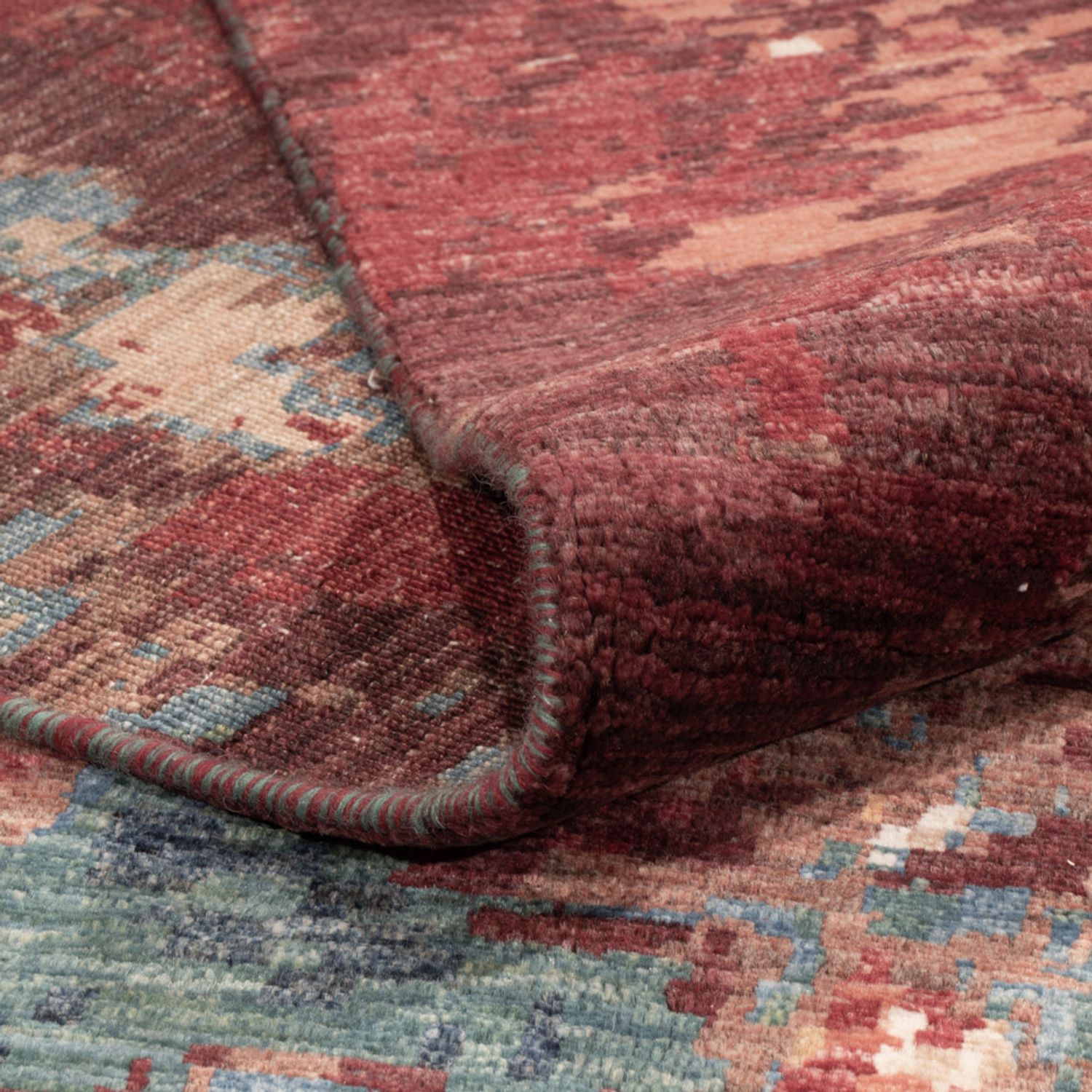 Designer teppe - 393 x 294 cm - flerfarget