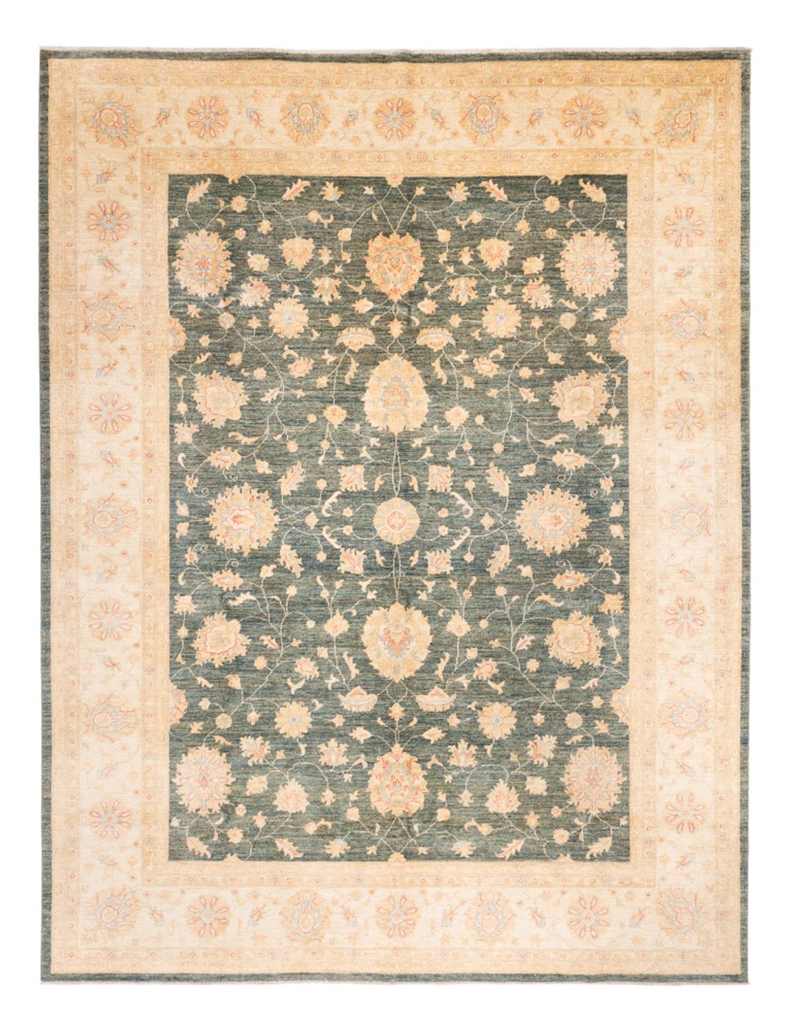 Ziegler Rug - 392 x 302 cm - mint green
