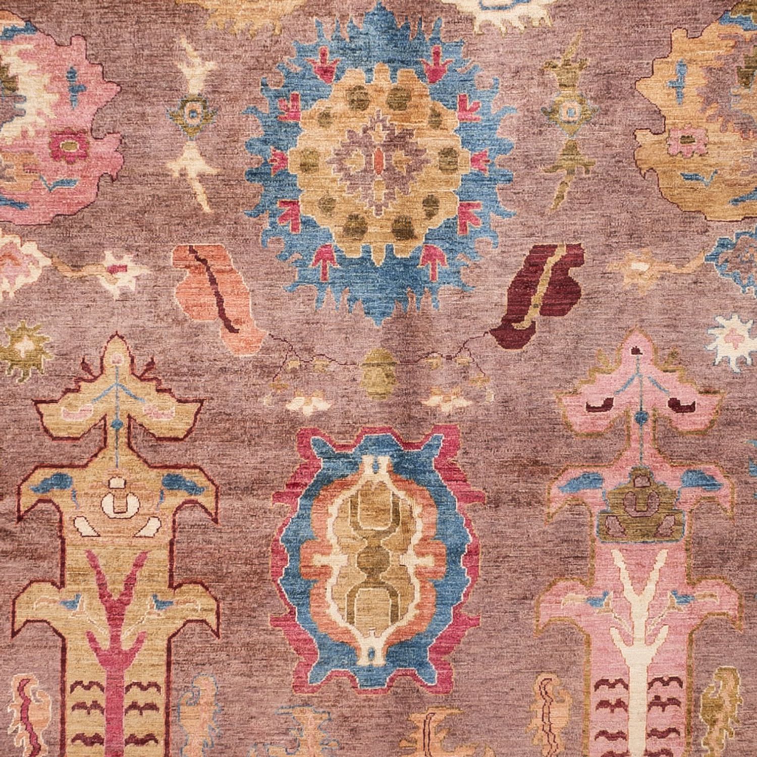 Ziegler Rug - Usak - 418 x 304 cm - dark beige