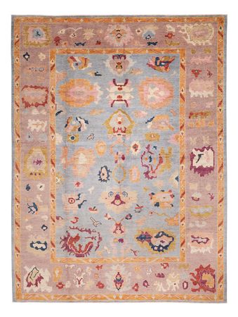 Ziegler Rug - Usak - 391 x 298 cm - light blue