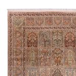 Hedvábný koberec - Kašmírské hedvábí - 403 x 298 cm - tmavě béžová