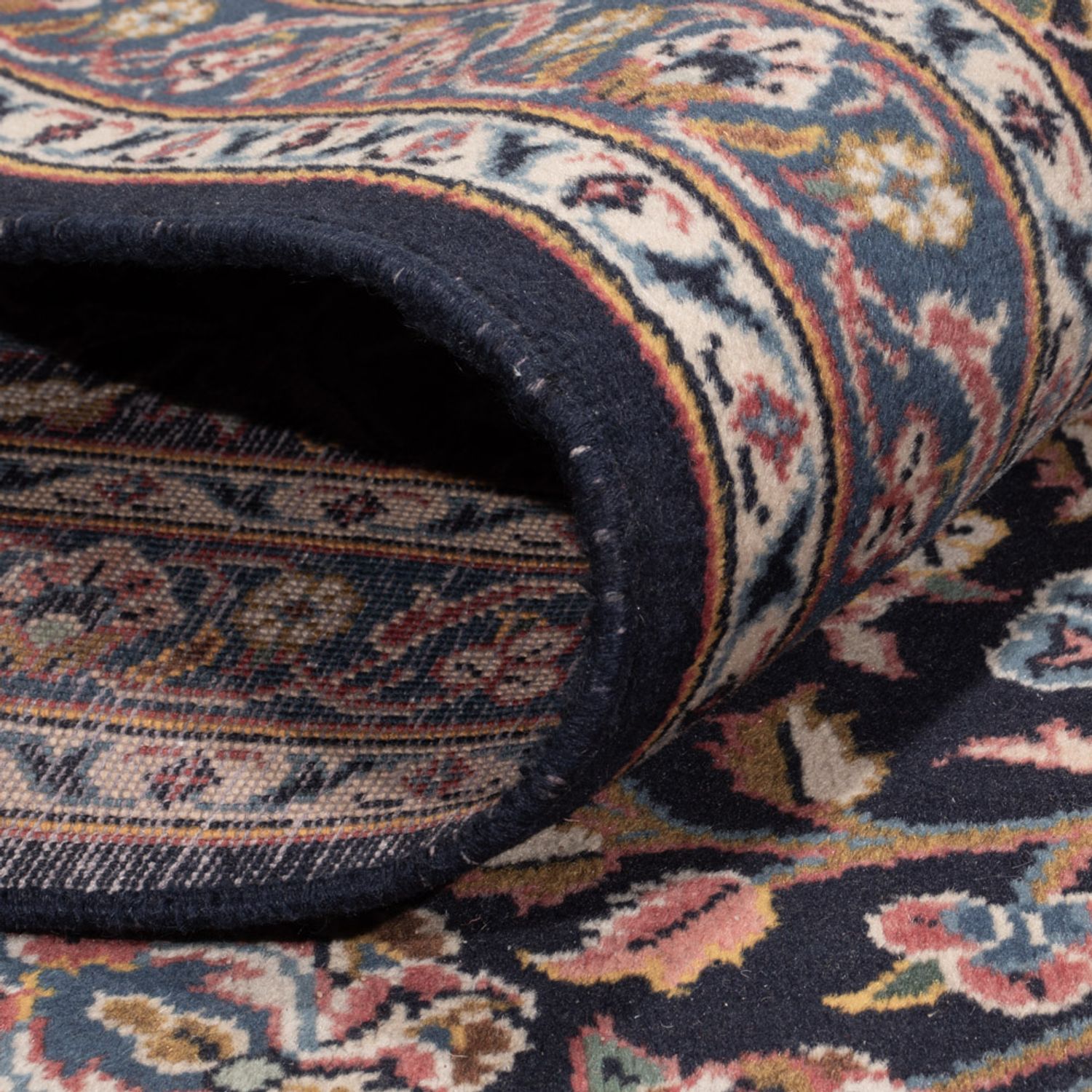 Perserteppich - Keshan - 355 x 264 cm - dunkelbeige