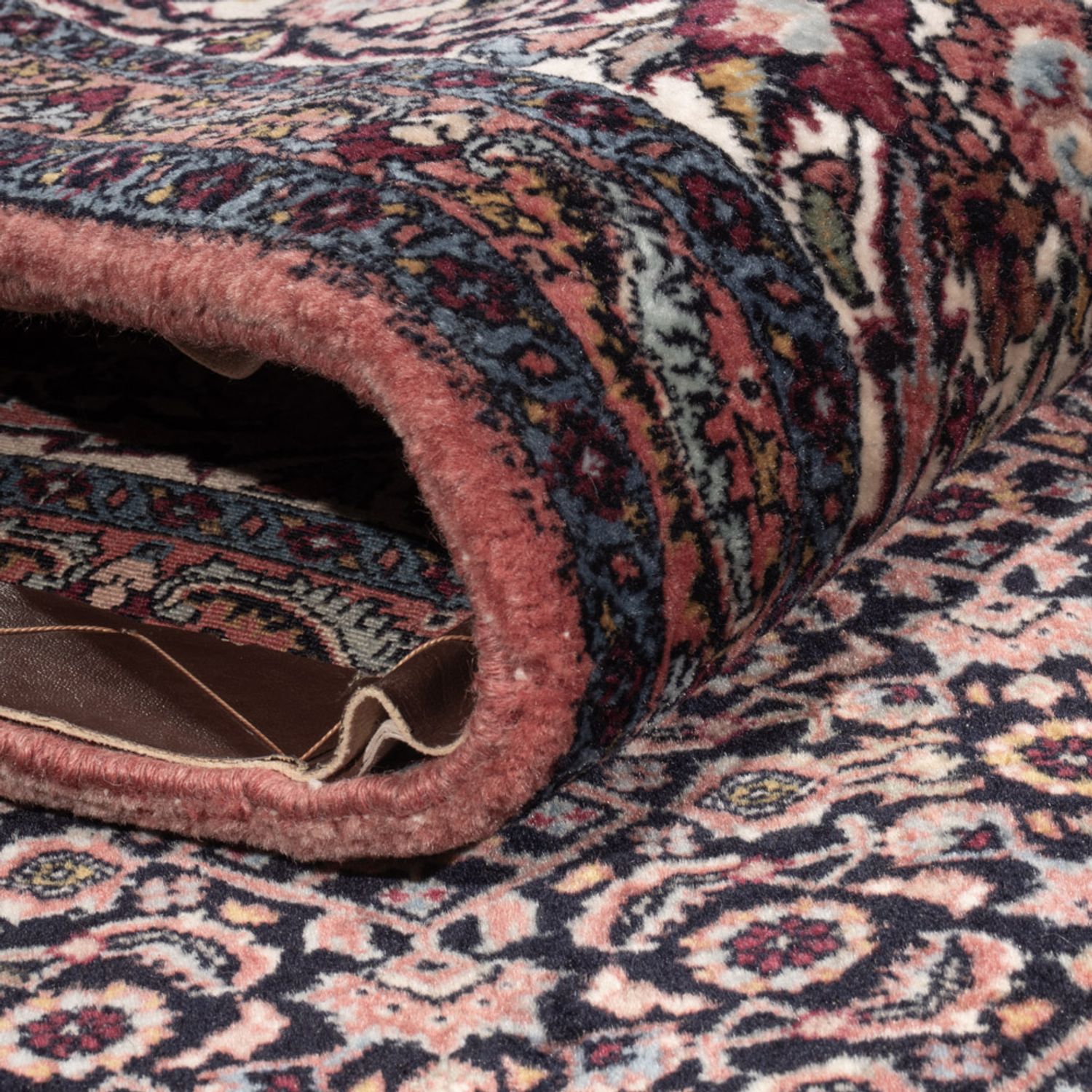 Perský koberec - Bijar - Královský - 349 x 252 cm - tmavě béžová