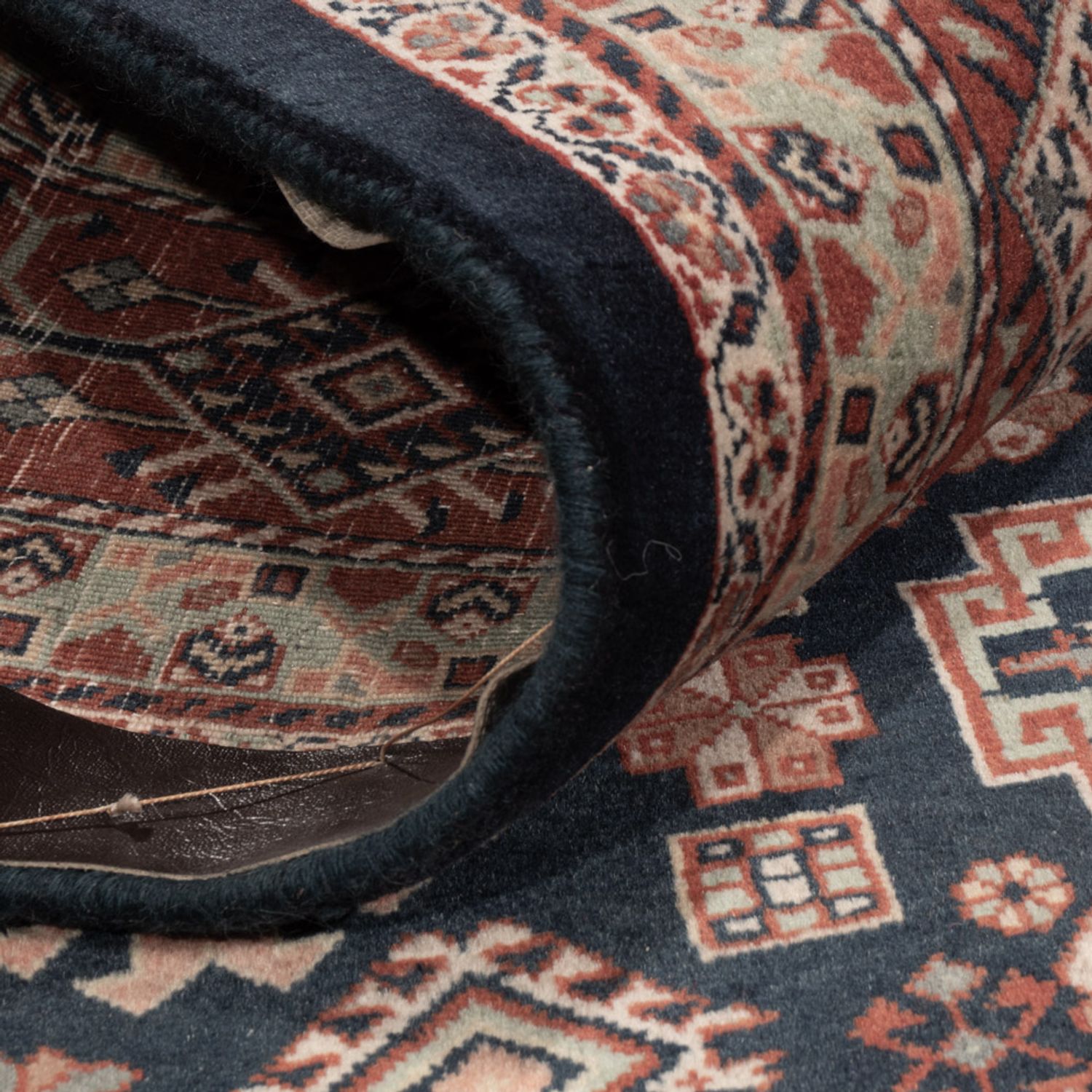 Perserteppich - Nomadic - 318 x 238 cm - dunkelblau