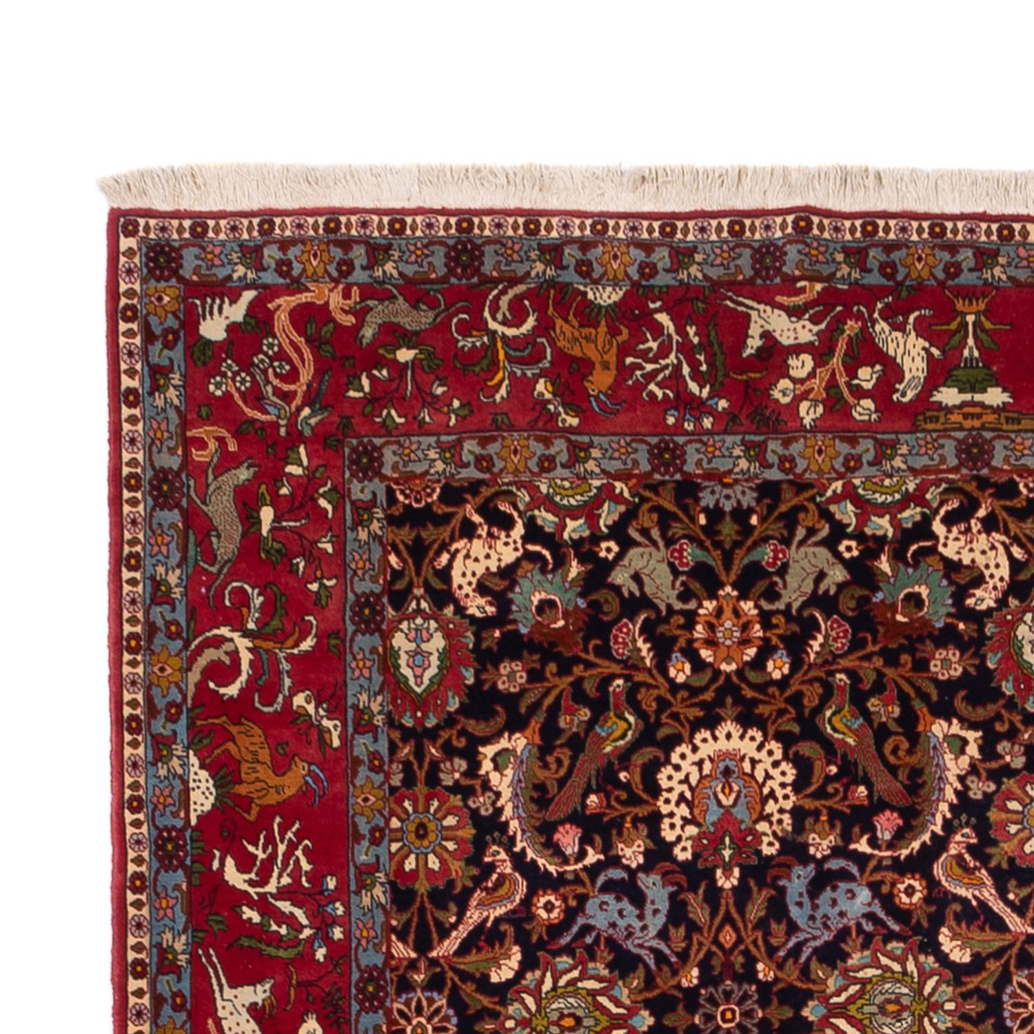 Perser Rug - Nomadic - 340 x 217 cm - dark beige