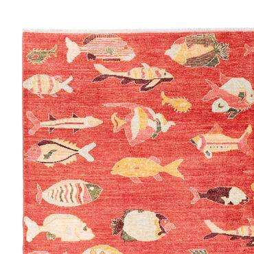 Alfombra de diseño - 296 x 205 cm - multicolor