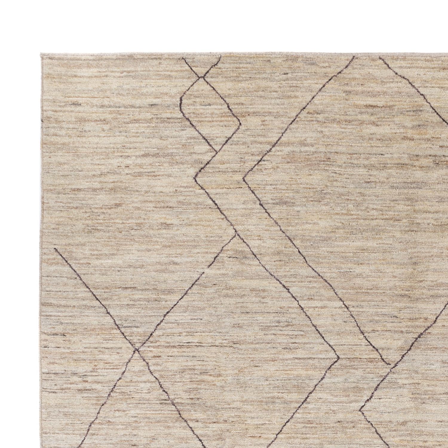 Alfombra bereber - 362 x 276 cm - beige