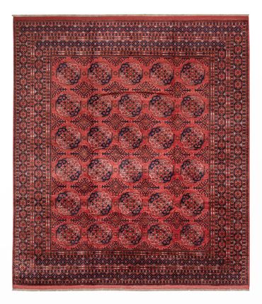Afghan Teppich - Buchara - 404 x 351 cm - rot