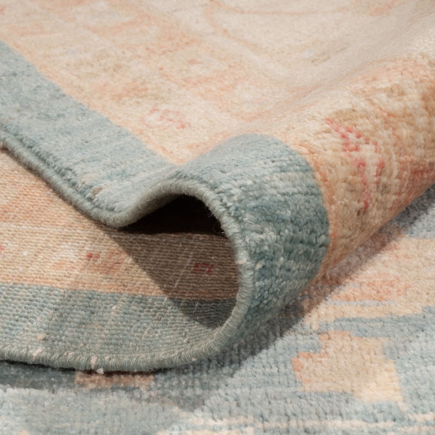 Ziegler Teppich - 495 x 306 cm - hellblau