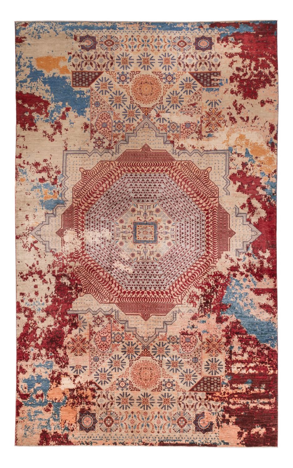 Designer teppe - 501 x 308 cm - flerfarget