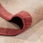 Ziegler Teppich quadratisch  - 392 x 403 cm - rot