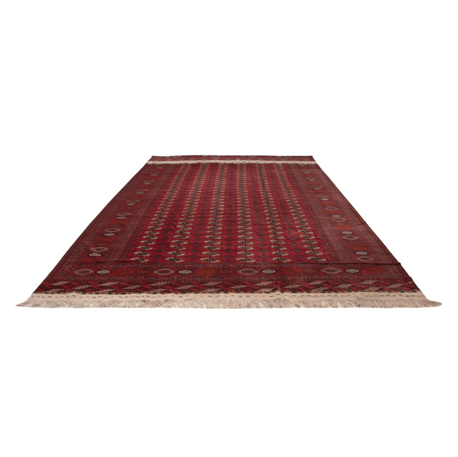 Afghan Teppich - Buchara - 505 x 308 cm - rot