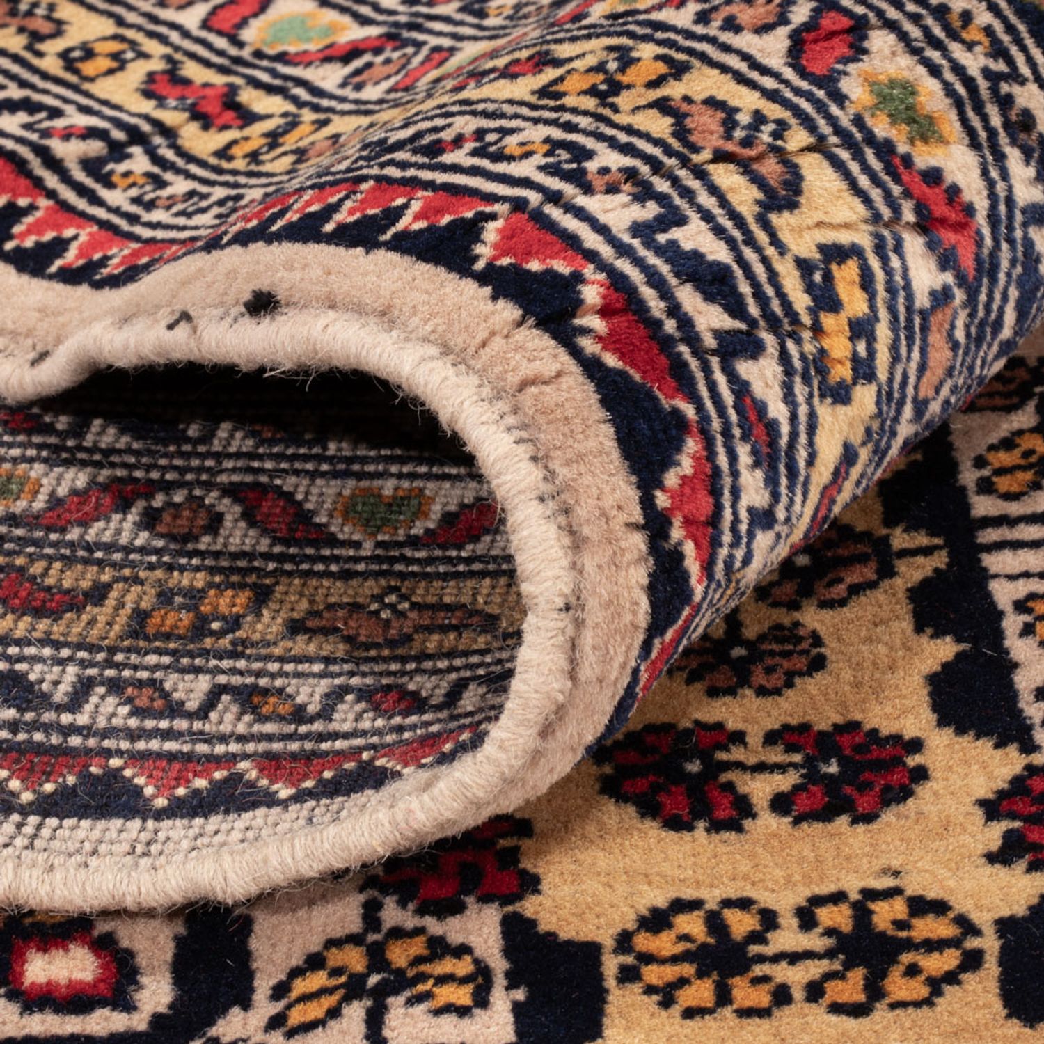 Afghan Rug - 330 x 250 cm - dark beige