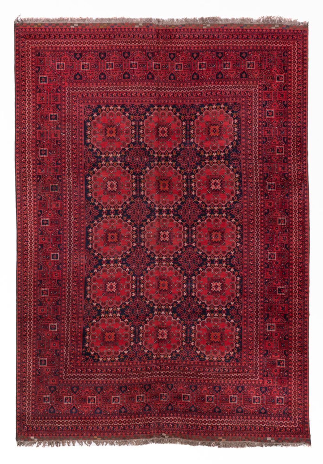 Afghaans tapijt - 335 x 240 cm - rood