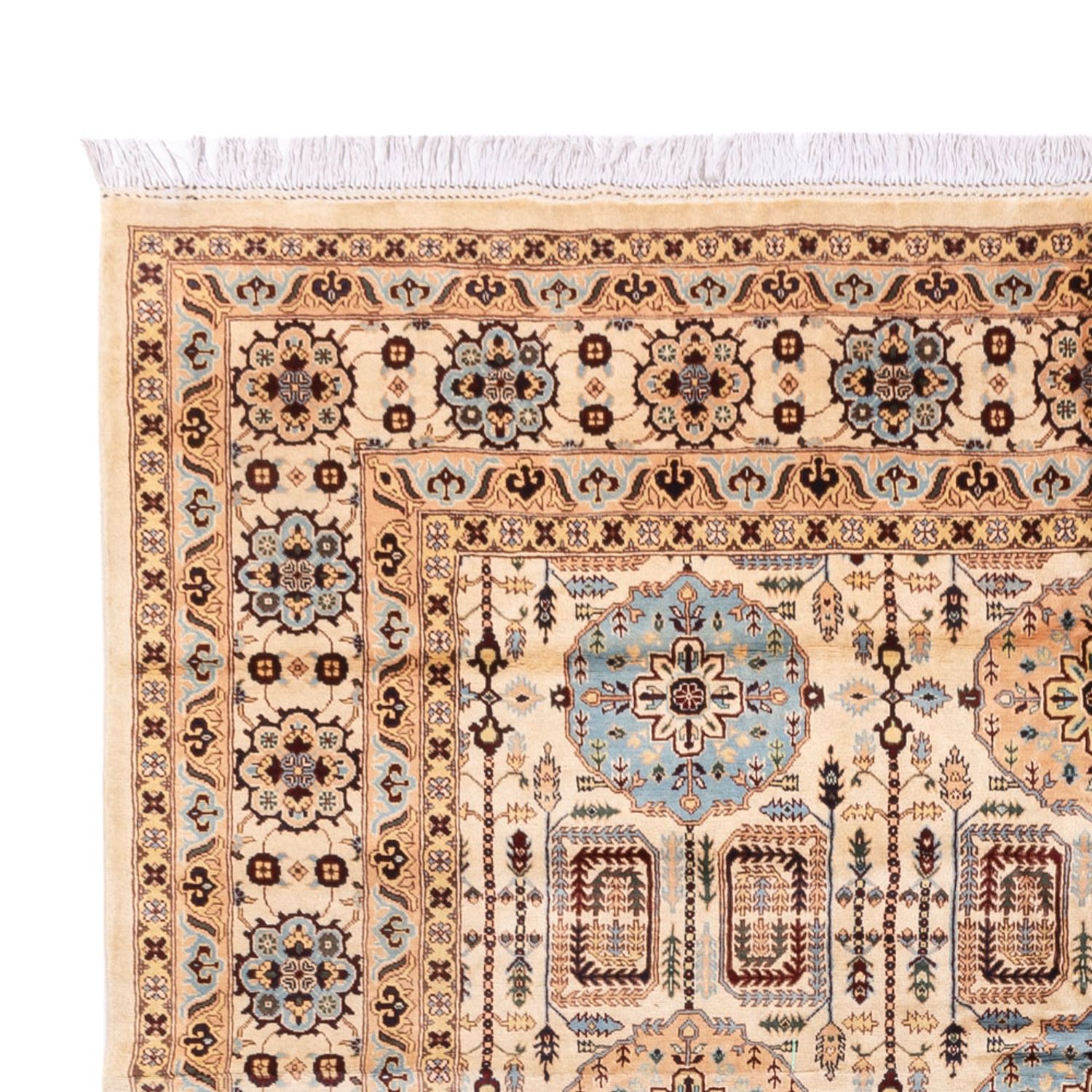 Afghan Rug - 346 x 245 cm - light beige