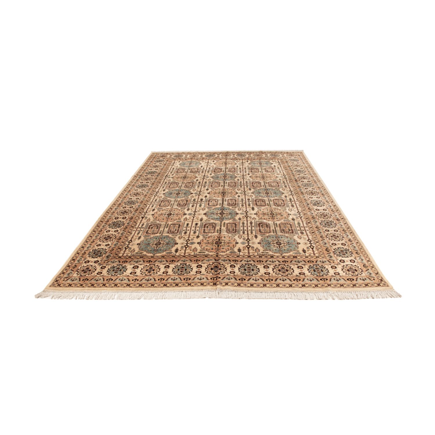 Afghan Rug - 346 x 245 cm - light beige