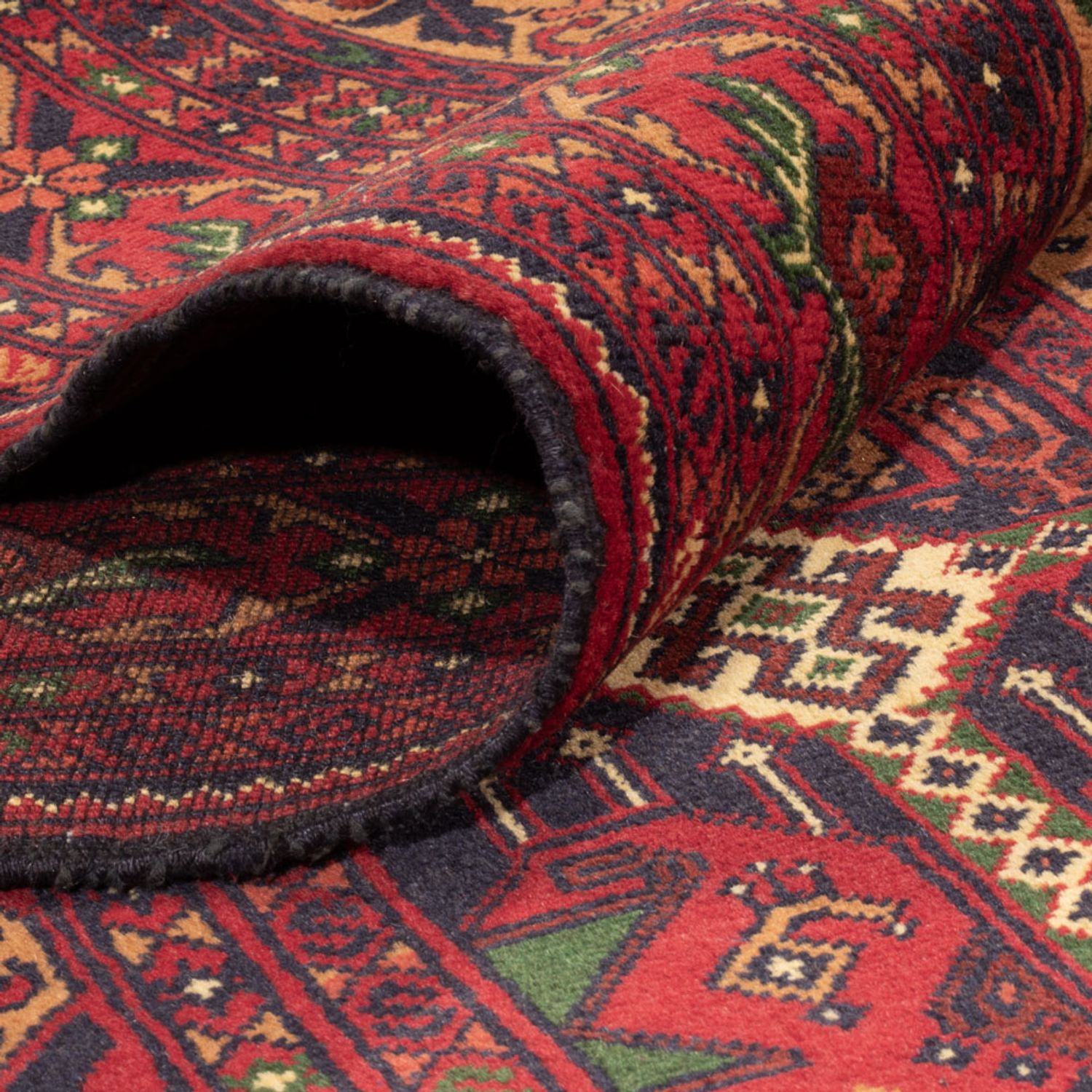 Afghan Rug - 353 x 254 cm - rust