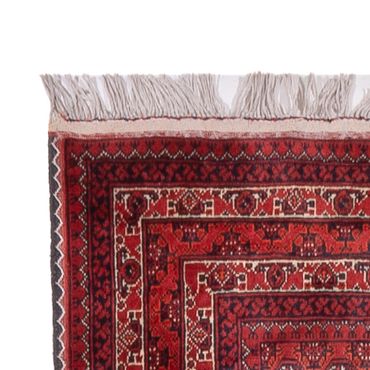 Corredor Tapete afegão - Bukhara - 376 x 75 cm - vermelho