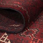Runner Afghan Rug - 295 x 79 cm - red