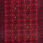 Loper Afghaans tapijt - Bukhara - 285 x 78 cm - rood