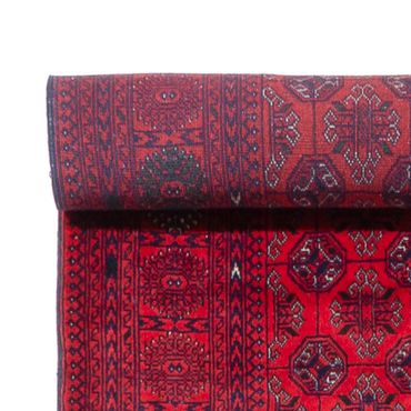 Corredor Tapete afegão - Bukhara - 479 x 89 cm - vermelho