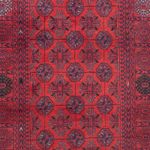 Runner Afghan Rug - Bukhara - 479 x 89 cm - red
