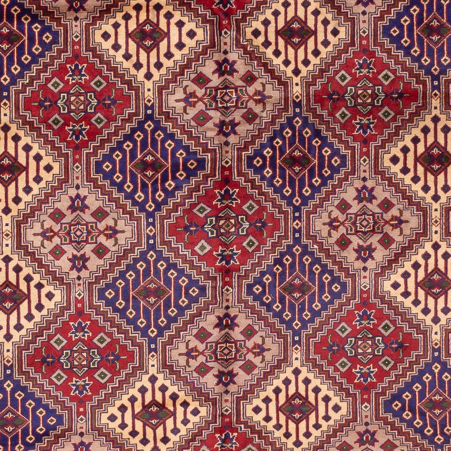 Biegacz Dywan afgański - 403 x 296 cm - ciemny beż