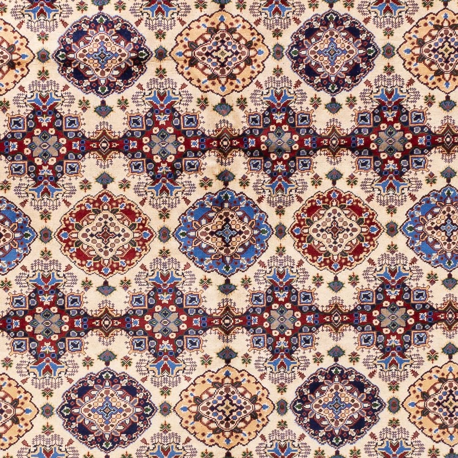 Afghánský koberec - 406 x 295 cm - světle béžová