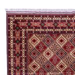 Afghaans tapijt - 382 x 290 cm - donker beige