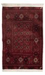 Afghaans tapijt - 119 x 77 cm - donkerrood