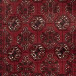 Afghaans tapijt - 119 x 77 cm - donkerrood