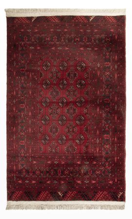 Afghánský koberec - 118 x 57 cm - tmavě červená