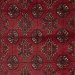 Afghaans tapijt - 118 x 57 cm - donkerrood