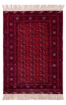 Afghaans tapijt - Bukhara - 189 x 133 cm - donkerrood