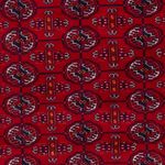 Afghaans tapijt - Bukhara - 189 x 133 cm - donkerrood