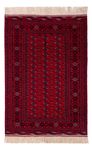 Afghan Rug - Bukhara - 194 x 133 cm - dark red