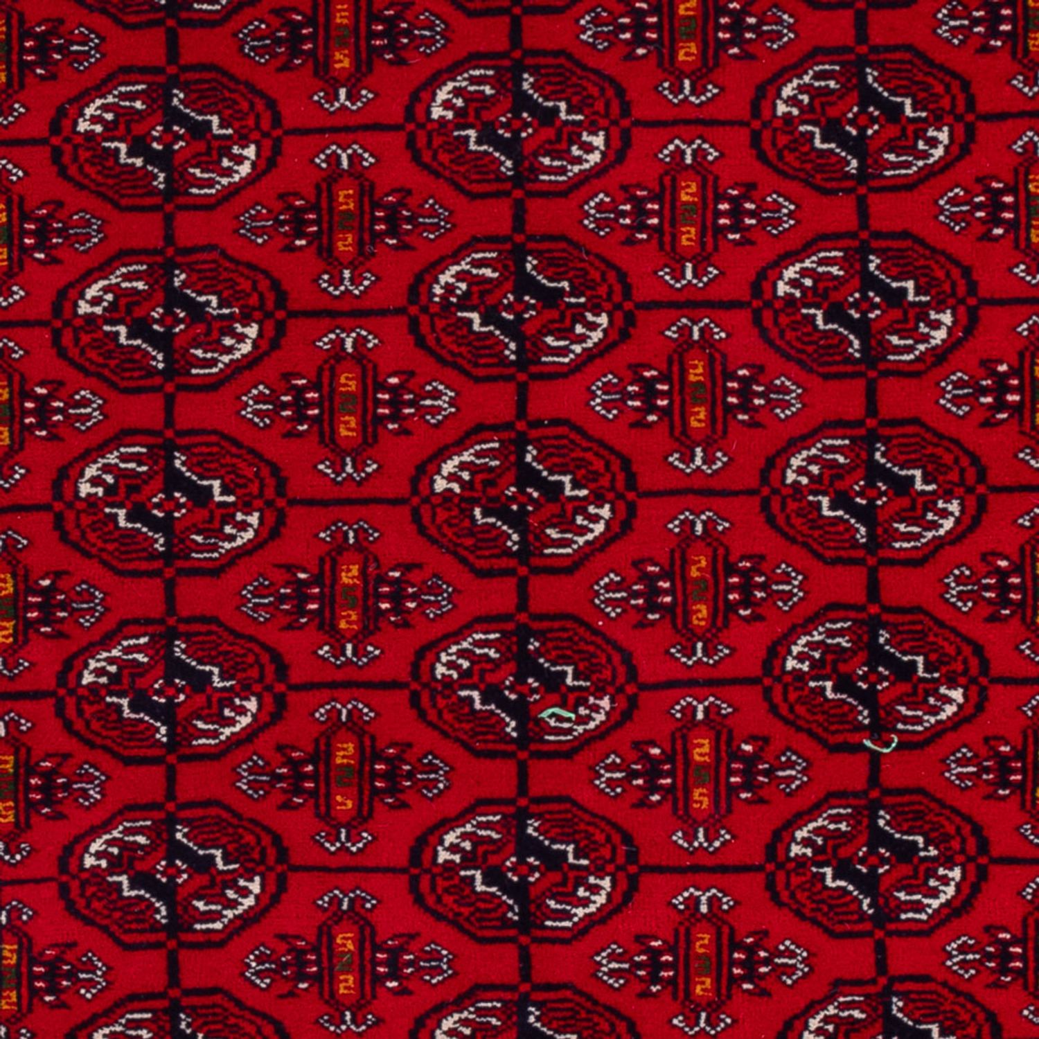 Afghan Rug - Bukhara - 209 x 132 cm - dark red