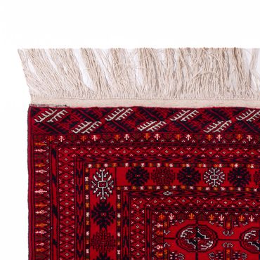 Afghansk teppe - Bukhara - 209 x 132 cm - mørk rød