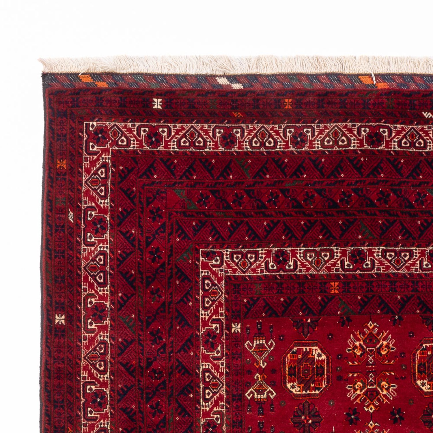 Afghánský koberec - Buchara - 284 x 194 cm - červená