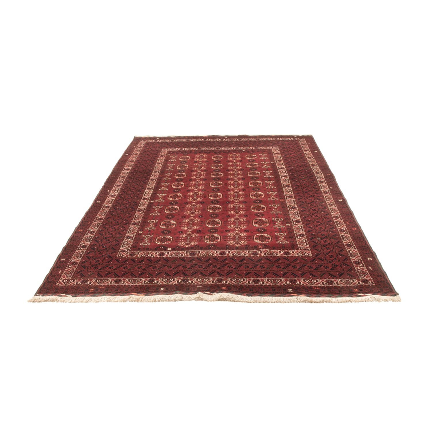 Afghánský koberec - Buchara - 284 x 194 cm - červená