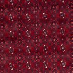 Afghan Rug - Bukhara - 284 x 195 cm - red