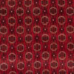 Afghánský koberec - Buchara - 274 x 198 cm - červená