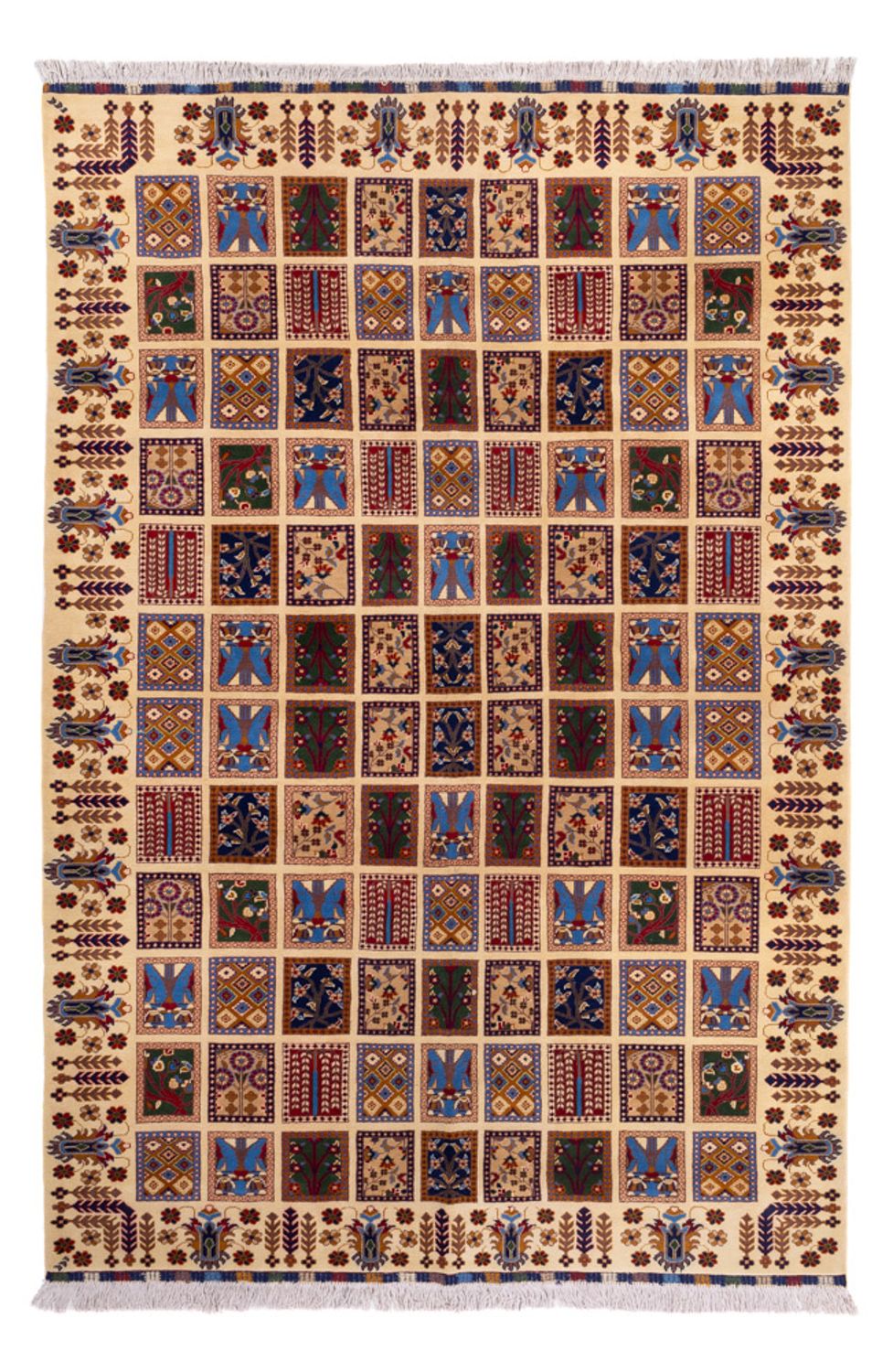 Afghan Rug - 296 x 200 cm - multicolored