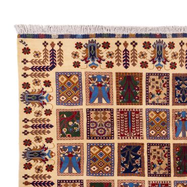 Afghansk teppe - 296 x 200 cm - flerfarget